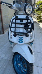 VESPA PRİMAVERA VE SPRİNT ÖN PORT BAGAJ PARLAK SİYAH