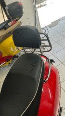 VESPA GTS  PORT BAGAJ VE SIRT DAYAMA MİNDERİ SET OLARAK