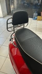 VESPA GTS  PORT BAGAJ VE SIRT DAYAMA MİNDERİ SET OLARAK
